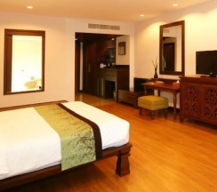 Двухместный люкс с видом на океан двуспальная кровать в The Heritage Pattaya Beach Resort
