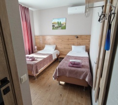 Двухместный номер Комфорт 2 отдельные кровати в Тихий Дон