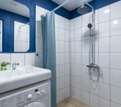 Апартаменты студия с 1 двуспальной кроватью в Prim Rooms Apartments (Прим Румс Апартменс)