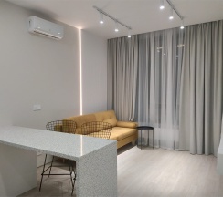 Апартаменты с гостиной и спальней в ЖК "Savin House" в Sibgat Apartments