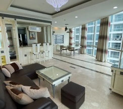 Семейные апартаменты с 2 комнатами с видом на залив в Lotus Village Nha Trang