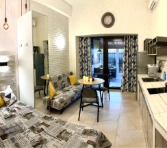 (2)Студия с патио в Loft