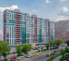 1-комнатные апартаменты студия Екатеринбург, улица Щербакова д74 в БТВ Апартс на улице Щербакова