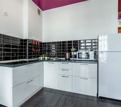 Апартаменты для двоих на Белинского, 30 в винных тонах (62) в Степаненков