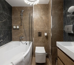 Делюкс с балконом в Stellar collection chalet, Krasnaya Polyana