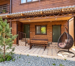 Студенческий номер с террасой в Чегет-home