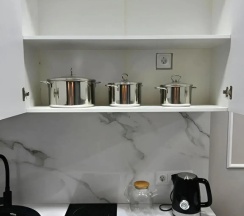 Двухместные апартаменты (двуспальная кровать) в Апартаменты Серая студия