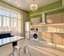 Паруса 299 | Панорамное окно | Проектор 4К | 23 этаж | Вид на ЗАГС в gosh.rent