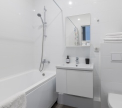 Апартаменты студия Гортензия ApartaMIA в Семейный уголок