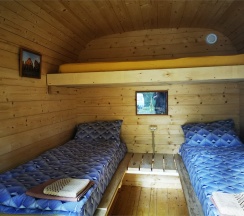 Домик кубо-бочка (семейный) в GreenCamping
