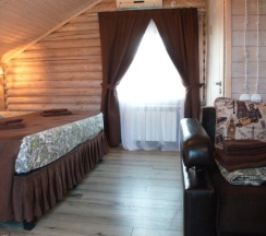 Семейный 4 местный 2 этажный отдельно стоящий дом (сруб) в Золотая рыбка