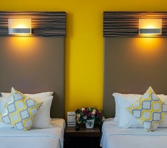 Двухместный номер Deluxe 2 отдельные кровати в Hotel Sentral Kuantan