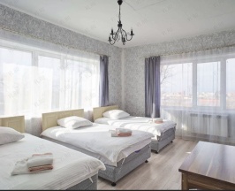 Полулюкс с тремя кроватями в Villa santarina