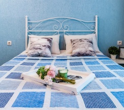 Апартаменты для двоих на Белинского, 30 в морском стиле (66) в Степаненков