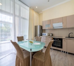 Апартаменты улучшенные с двумя 2-спальными кроватями кв. 204 в Deluxe apartments