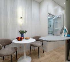 Комфортная студия с видом на набережную в Happy House - Люблинская