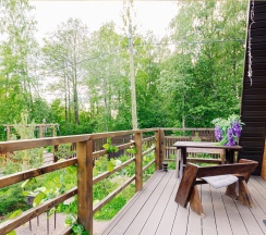 Светлое шале 1 в Рай в шалаше