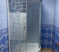 Кровать в женской комнате эконом с 4 двухъярусными кроватями (общие удобства) в Хостел