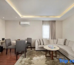 Двухместный люкс с видом на город двуспальная кровать в Four Star by Trans Hotel Sanur