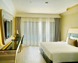 Двухместный номер Deluxe с видом на бассейн 2 отдельные кровати в Amora Beach Resort Phuket