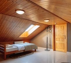 Шестиместный семейный номер Standard Мансарда с 2 комнатами в Константа