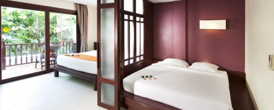 Двухместный номер Standard с красивым видом из окна 2 отдельные кровати в Arinara Beach Resort Phuket