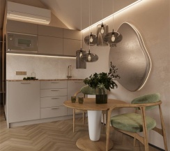 Дом «AMBER» c гриль-зоной на террасе в Luxe House