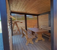 Дом с баней и мангальной зоной в house_dream