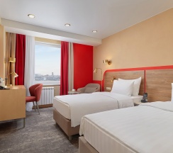 Арт с двумя раздельными кроватями в Вега Измайлово