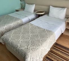 Двухместный номер Стандартный с балконом 2 отдельные кровати в Лаванда