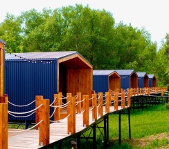 Мини-Барнхаус "Мальдивы" без террасы в Река & Песок