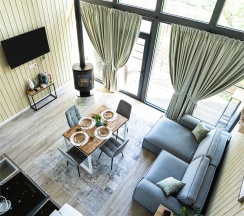 Лодж «Эко Барн» с гриль-беседкой в Wish Home Eco-Lodge Yahroma