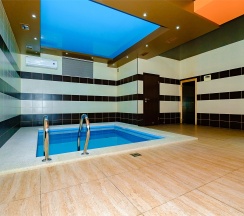 Номер с сауной в цоколе в Avangard Hotel