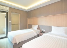 Двухместный номер Deluxe 2 отдельные кровати в Sleep Hotel Bangkok