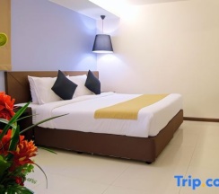 Одноместный номер Deluxe двуспальная кровать в Отель Grand Alpine