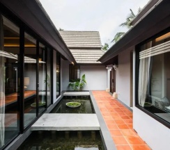 Вилла Larger с 2 комнатами oceanfront в Phuket Marriott Resort And Spa, Nai Yang Beach