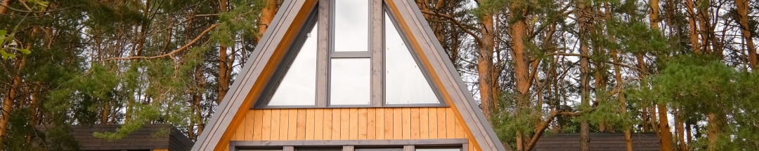 Домик A-Frame Lux с дровяной купелью и мангальной зоной в Ёлки