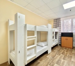 Кровать в общем номере (женский номер) в Alma-Ata Hostel