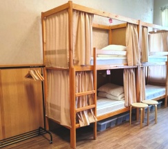 Кровать в 10-местном номере для женщин + ЗАВТРАК (хлопья овсяные и мультизлаковые с молоком, чай) в Хостелы рус Самара