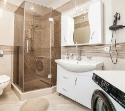 Евродвушка 50 кв.м. на берегу моря с бассейном ул. Мира 44 в Милка