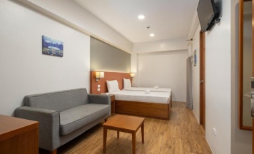 Двухместный номер Deluxe 2 отдельные кровати в Ihotel Uptown Bgc