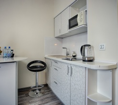 Двухместные апартаменты 7 с видом на внутренний двор 2 отдельные кровати в Exclusive Hotel&Apartments