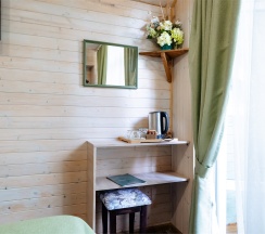 Двухместный номер с 1 кроватью и балконом в Green Park Arkhyz&SPA