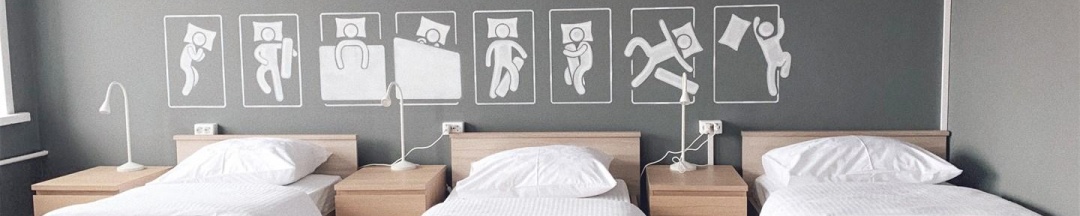Номер эконом стандарт с 4 односпальными кроватями в Welcome Inn