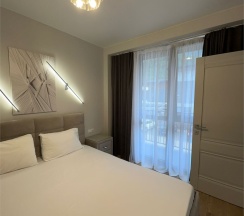 Апартаменты двухкомнатные четырехместные  (улучшенные) с балконом в Polikariya