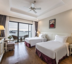 Двухместный номер Deluxe с видом на океан 2 отдельные кровати в Vinpearl Resort & Spa Nha Trang Bay