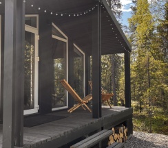 Шале улучшенное с 1 двуспальной кроватью в Ellwood Eco Village