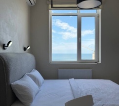 Уютная студия на 13 этаже с панорамным видом на Каспийское море. в Как Дома 05