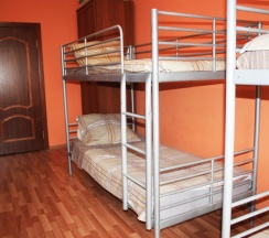 Кровать в общем номере в Skyrooms