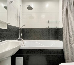 Однокомнатная квартира с потрясающим видом на город в ЖК "Pragma House" в Rauktis apartments